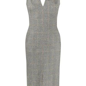 Alexander McQueen Prince of Wales check dress